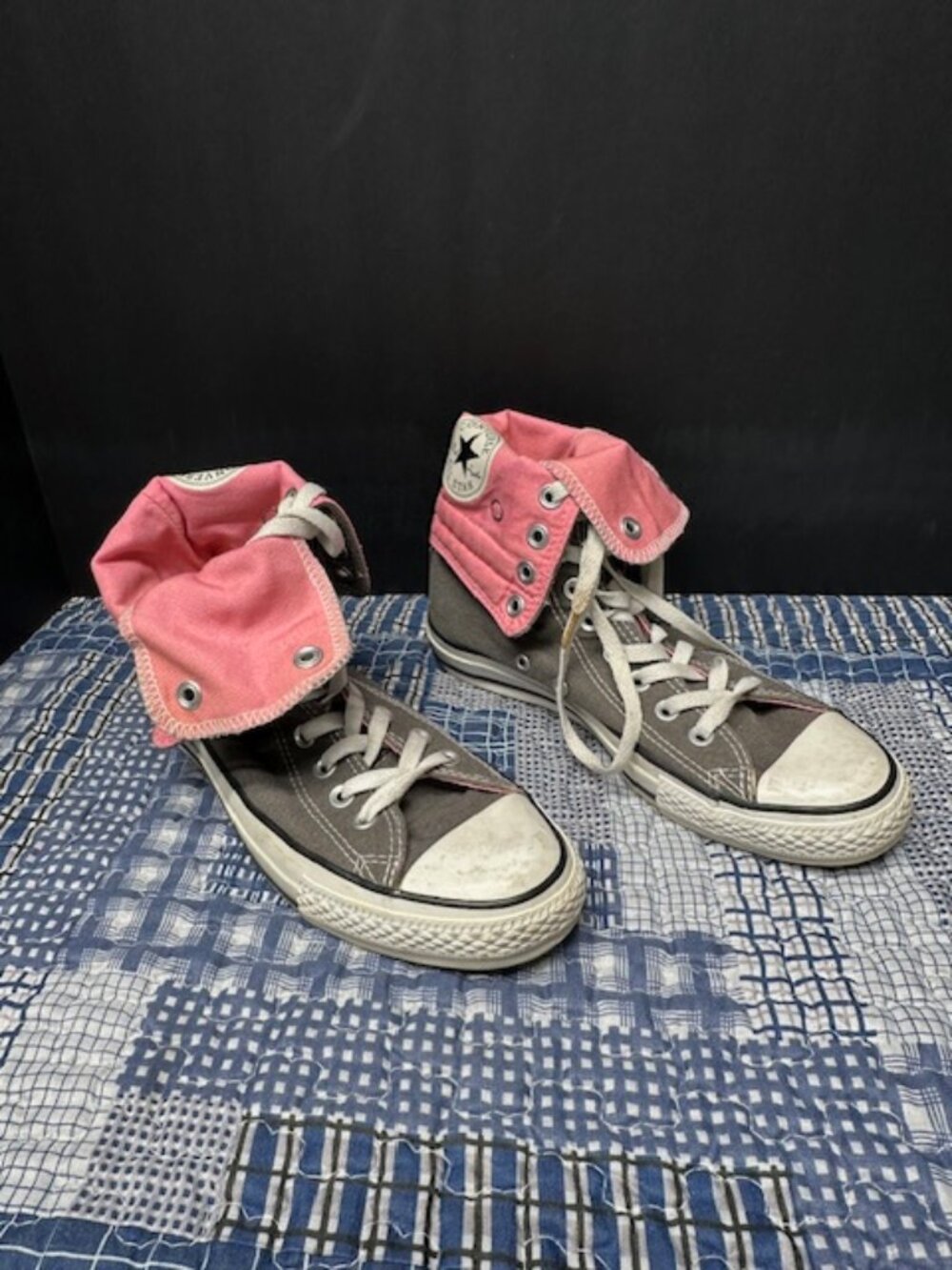 Converse All Star XX-HI Fold Down Woman's Size 8 (Men's 6) - Picture 5 of 12